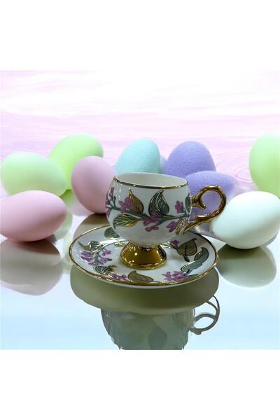 ACAR Orville Pink 6 Piece Coffee Cup Set