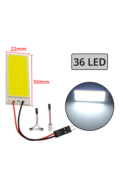 Choice3 مجموعة من 4 مصابيح LED COB (36 مصباحًا) - 4 مصابيح LED COB (18، 24، 3...