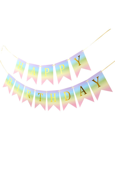 Choice5 1PC Flag Rainbow Tableware Set for Birthday Party Decorati Rainbow Ta...