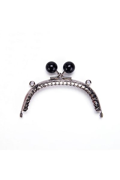 Sultan Silver Beaded Oval Stain 10,5 cm