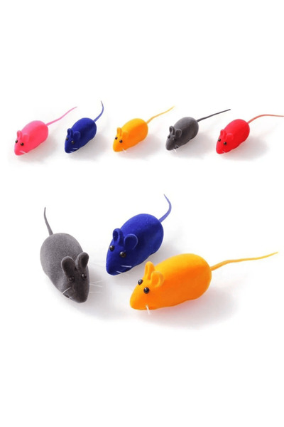 Pribor 4-Piece Pet Sound Cat Playing Mouse Toy