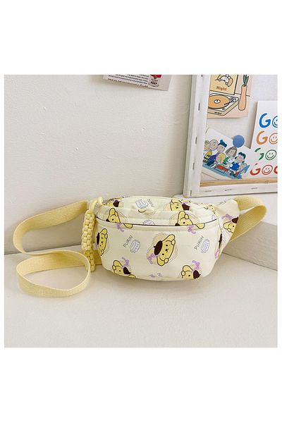 Takara Tomy 03 New Sanrio Anime HelloKitty Chest Bag Cartoon kulomi Cinnamoroll Cute Crossbody Bag Shoulder Bag