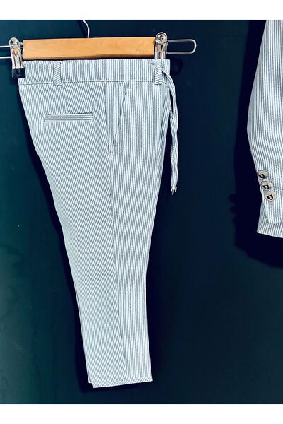 Zelhankids Boy's Striped Suit (3 Pieces)