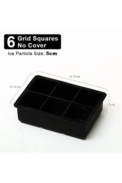 choice2 قوالب مكعبات ثلج سيليكونية كروية بستة أقسام، أو أربعة/ستة/ثمانية/خمسة...