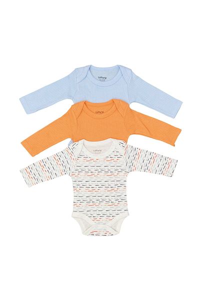 Tiffany Baby Striped Theme 3-Piece Long Sleeve Body 53011