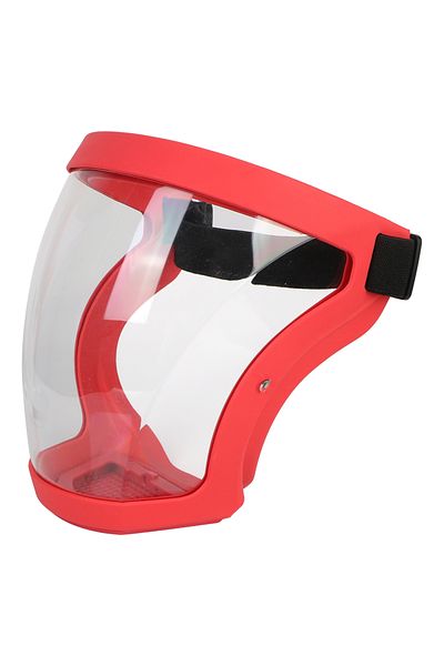 NICEYARD Red Full Face Shield Protection Face Cover Oil-splash Proof Mask With Filters Motorcycle Bicycle Cyc