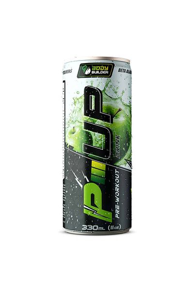 Body Builder P-Up Apple Drink 330 Ml
