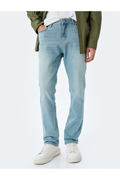 Koton Slim Fit Kot Pantolon - Brad Jean