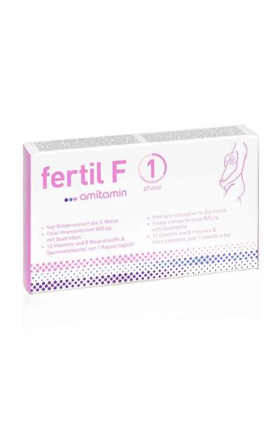 Amitamin كبسولات فيرتيل إف 1 فايز 30 كبسولة