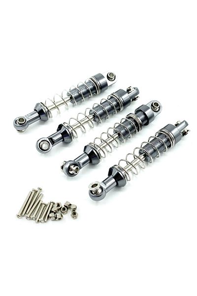 Choice Light Grey WPL C14 C24 MN D90 D91 D96 D99 D99S MN90 MN98 MN99S 4pcs Metal Shock Absorber Damper RC C