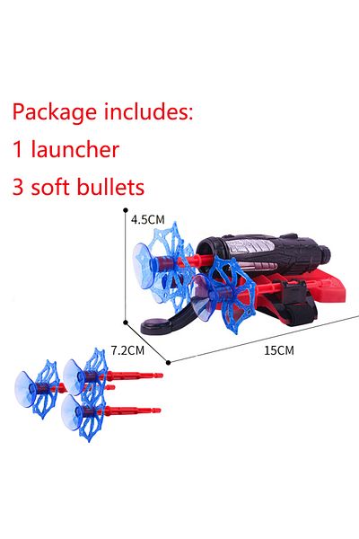 Disney 2 Spiderman Figures Iron Man Captain America Glove Launcher Set Toys Hero Wrist Cosplay Hulk.