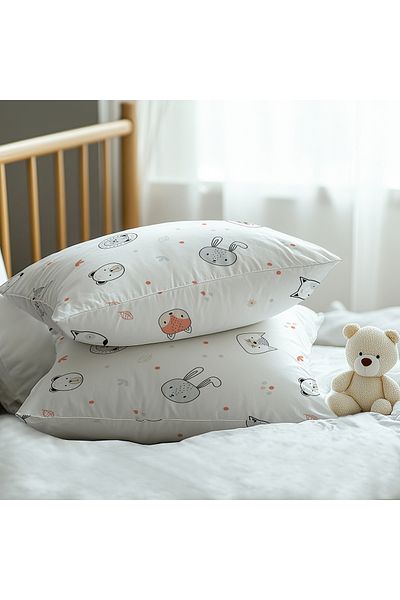 Wheeppo 100% Cotton Baby Pillow Case Safari - 2 Pieces 35X45