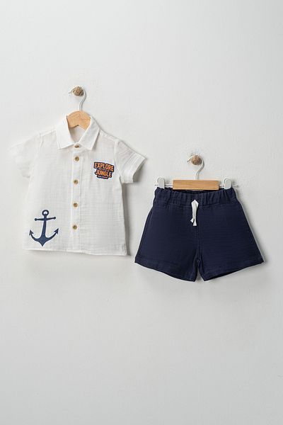 tinytrends Baby Boy & Child Holiday Muslim Anchor Set of 2