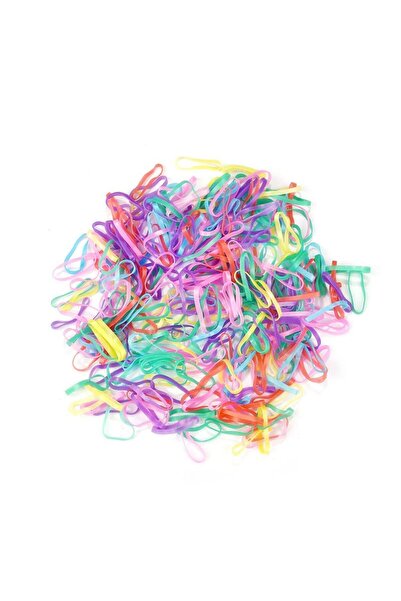 Choice1 06 1000 قطعة/حقيبة من أربطة الشعر الصغيرة الملونة للاستخدام مرة واحدة...