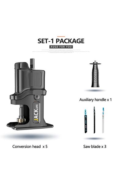 Choice B-3pcs Jangklife Screwdriver Conversion Head, Electric Drill To Electric Saw, Household Reciprocatin
