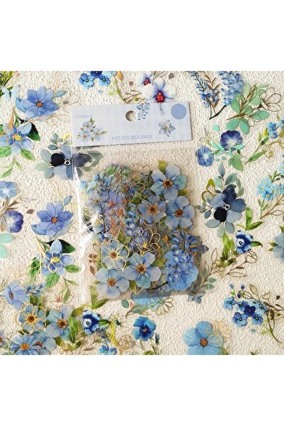 Choice1 C 40 pcs Roaming Dreams Vintage INS Flower Plant Stickers Decorative ...