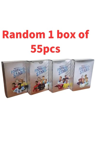 choice2 صندوق واحد عشوائي من بطاقات نجوم كرة القدم لعام 2023، مجموعة بطاقات ن...