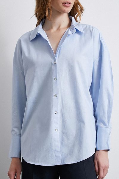 Never more Blue Classic Shirt
