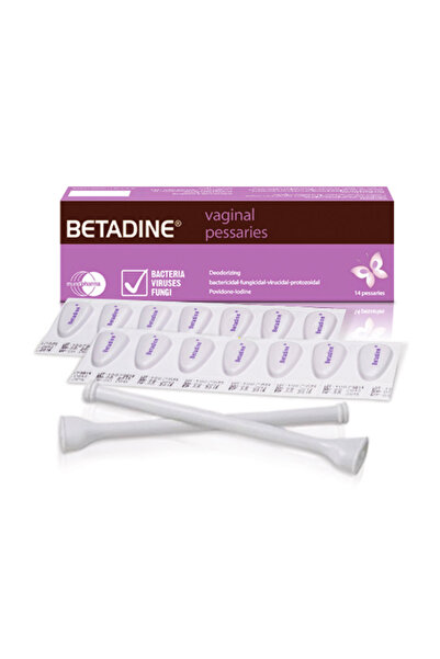 BETADINE دعم مهبلي 14S