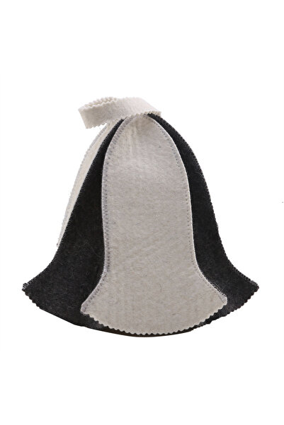 Choice3 قبعة استحمام سوداء وبيضاء، قطعة واحدة، واقية من الحرارة، مصنوعة من ال...