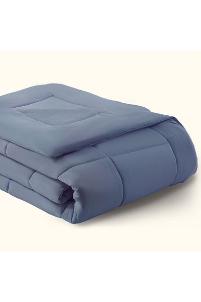 Orange Bed & Bath Cooling | Double Duvet One Piece - Navy