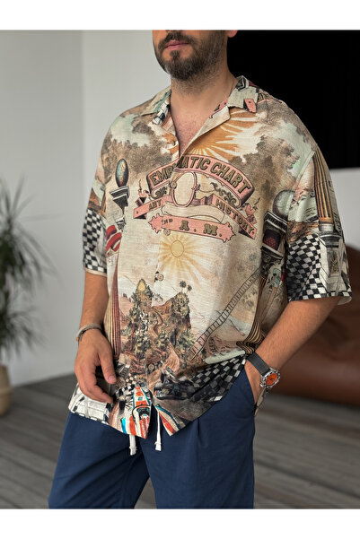 BYBASICMAN Std Ancient Short Sleeve Shirt C-1674