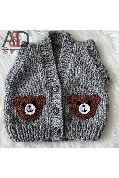 Home Baby Vest with Teddy Bear>Baby Vest>Baby Gift