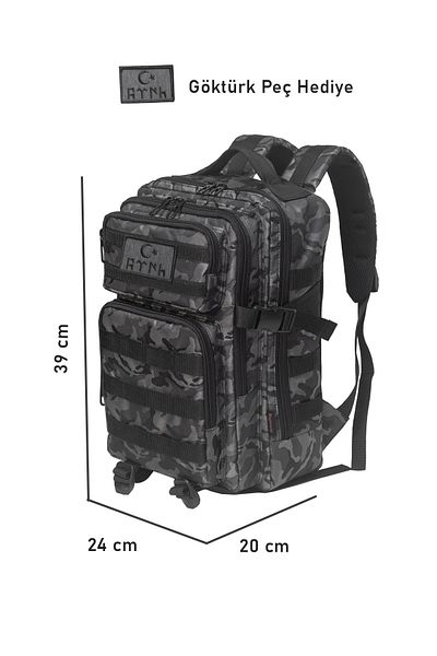 Bagworld Saraciye Camouflage 1130-14L Mini Tactical Backpack