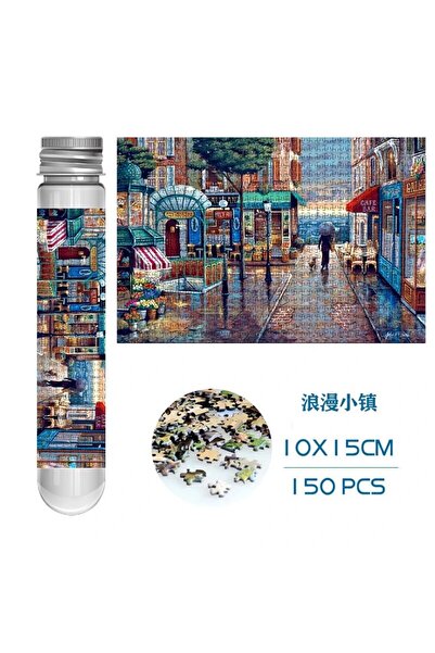 Choice4 لعبة تركيب الصور في أنابيب الاختبار لمدينة رومانسية، 150 قطعة، قطار س...