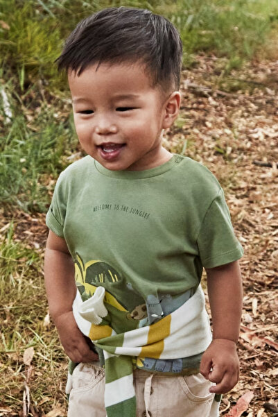 MAYORAL 01057-23 تي شيرت أخضر