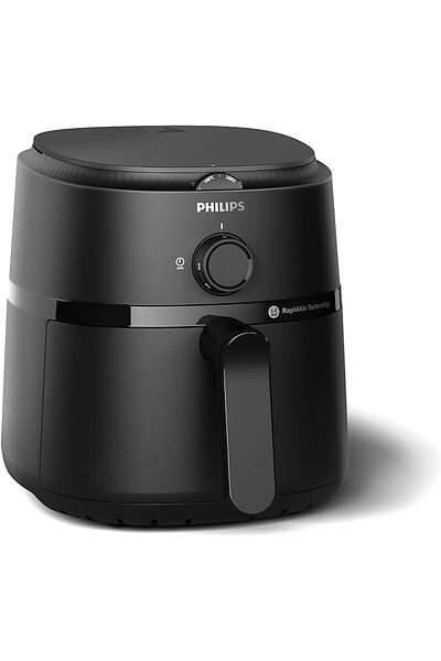 Philips Airfryer 1000 Series - 3.2L, 1300W, Rapid Air Technology, Analog, Black - NA110/09