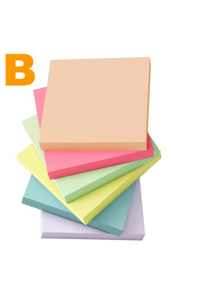 Choice1 صورة 6 ألوان B LOLEDE دفتر ملاحظات فهرس ملاحظات لاصقة أدوات مكتبية كاواي