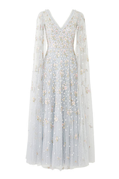 Needle & Thread فستان داليا ديتسي بطول الكاحل