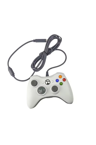xbox 360 Uyumlu Kablolu Oyun Kolu (BİLGİSAYAR PC VE 360 SLİM UYUMLU) 2 Adet