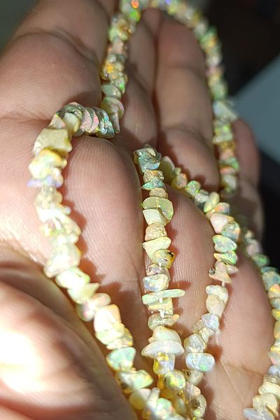 TAŞÇIZADE Janjan Opal Stone Array - Ethiopian Broken Stone Natural Stone