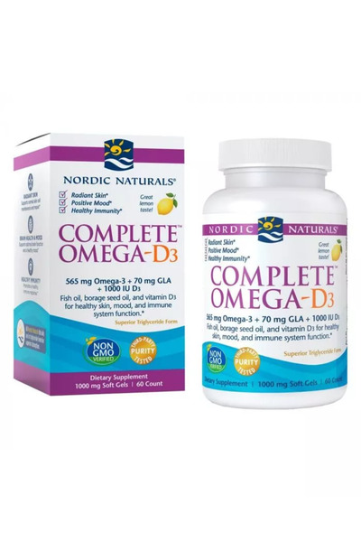 Nordic Naturals Nordic Natural Complete Omega D3 Caps 60S