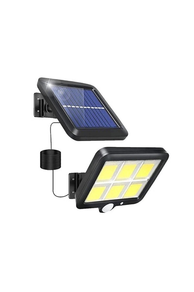 caddeoutlet JX-855A Bahçe sokak aydınlatma duvar lambası 3 mod lu su geçirmez...