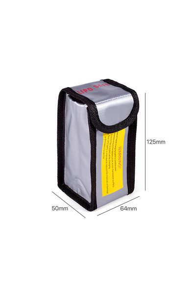 Choice 125x64x50mm Lipo Guard Battery Safe Bag Fireproof for RC Car Drone Batteries Travel Storage Charging