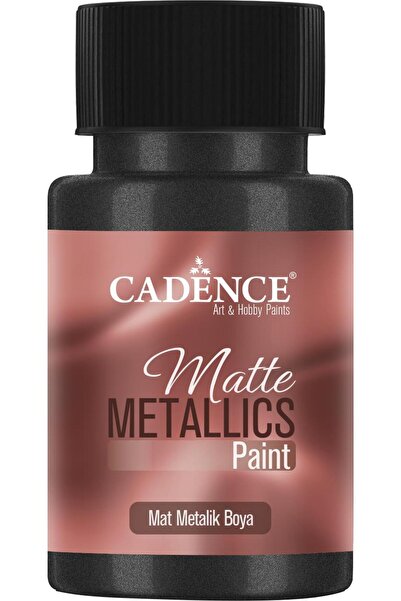 Cadence Mat Metalik Boya MMB36 Siyah 50ml