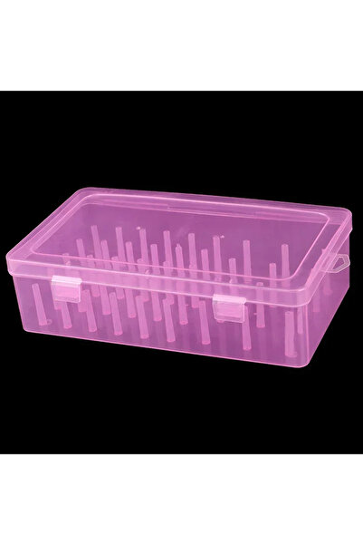 choice2 صندوق خيوط خياطة جديد باللون الوردي، 42 قطعة، بكرات، حقيبة حمل، حامل ...