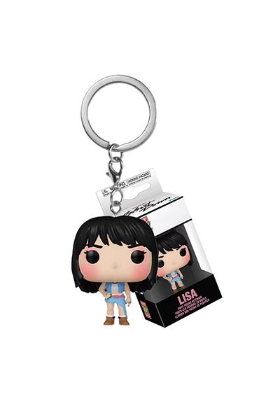 BANDAI Lisa Pocket Keychain Keychain Figure Jisoo Rose Lisa Jennie Pendant Vinyl Figure Collection Toys