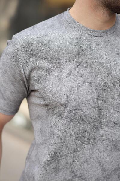 Madmext Μαύρο Basic Ανδρικό T-shirt E7131