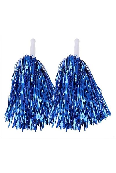 Bia 1 Çift  Lacivert Ponpon - Lacivert Amigo Gösteri Ponponu - 23 Nisan Ponpo...