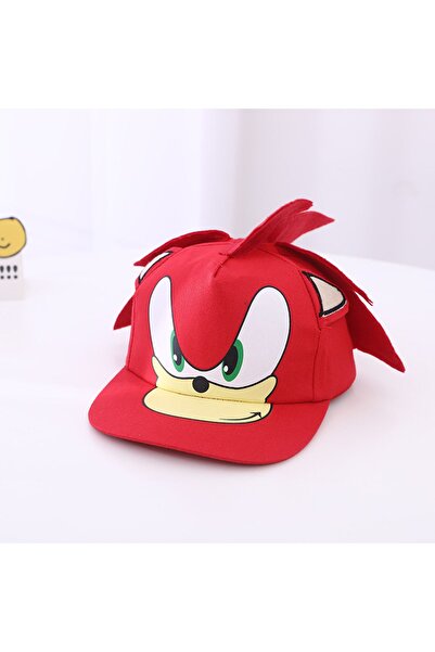Choice1 C Children's Hat Sonic Baseball Cap Spring and Autumn New Cartoon Flat Brim Hat for Boys and Girls .