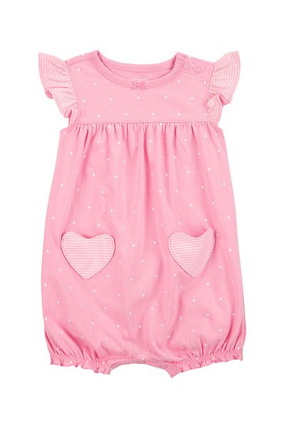 Carter's Baby Girl Short Jumpsuit