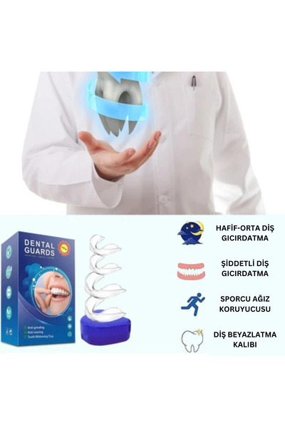 Dental Guards Gece Ağız Koruyucu–diş Gıcırdatma,çene Sıkma,bpa Içermez,rahat Uyku Için Özel Tasarım