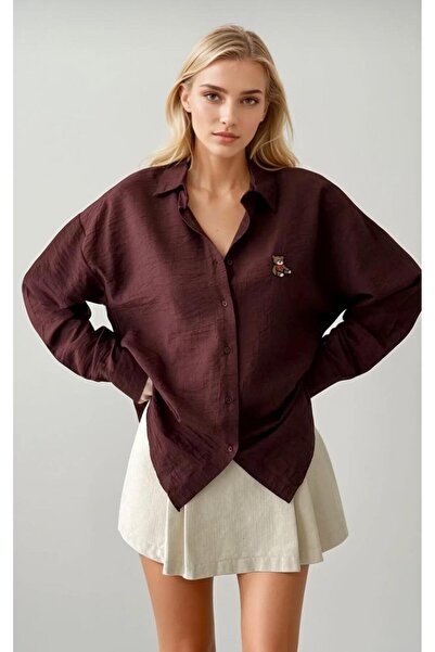 hancez Ayıcık Armalı Gömlek 6047