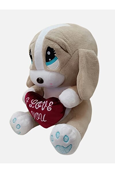 GRAN TOYS Kalpli Peluş Üzgün Köpek - 40CM