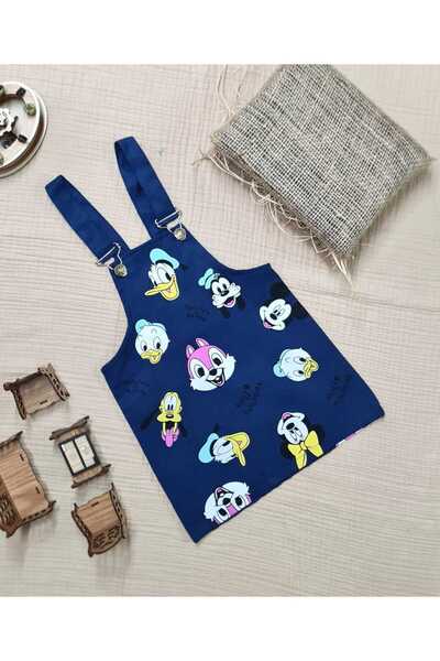 eomix kids Girl's Gilet, Printed Gabardine Fabric.