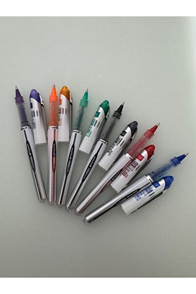 UNİ-BALL Roller Kalem Vision Elite Bilye Uç 0.8 MM 6 RENK (Mavi,Kırmızı,Siyah...